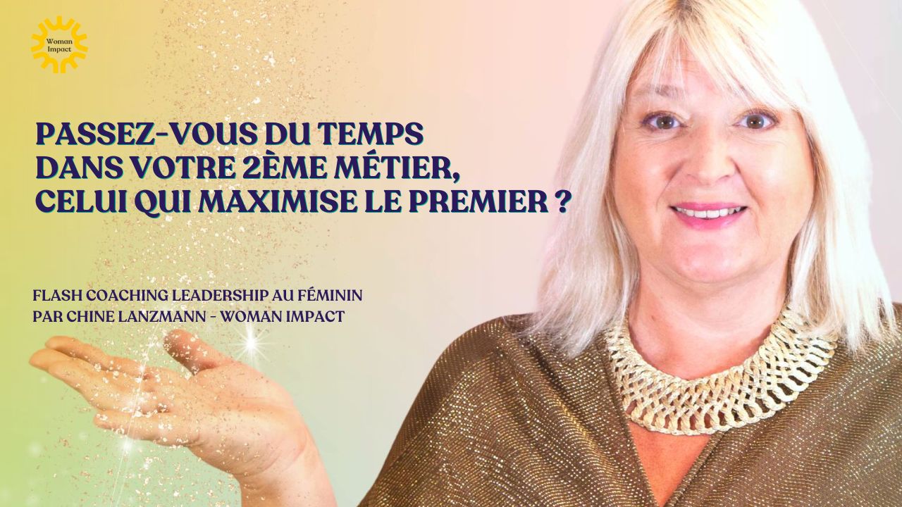 Photo de Chine Lanzmann, la coach des femmes leaders,